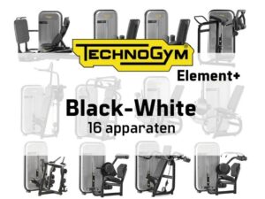 Technogym element set black and white 16